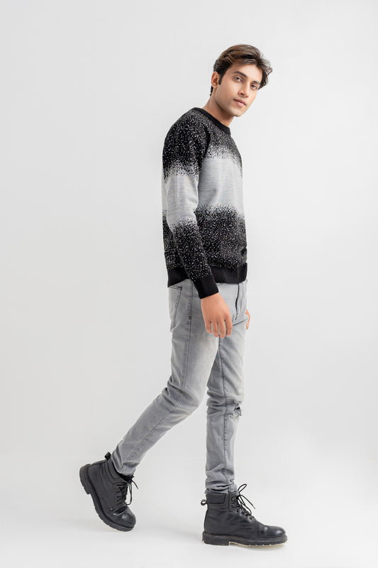 Black & Grey Sweater