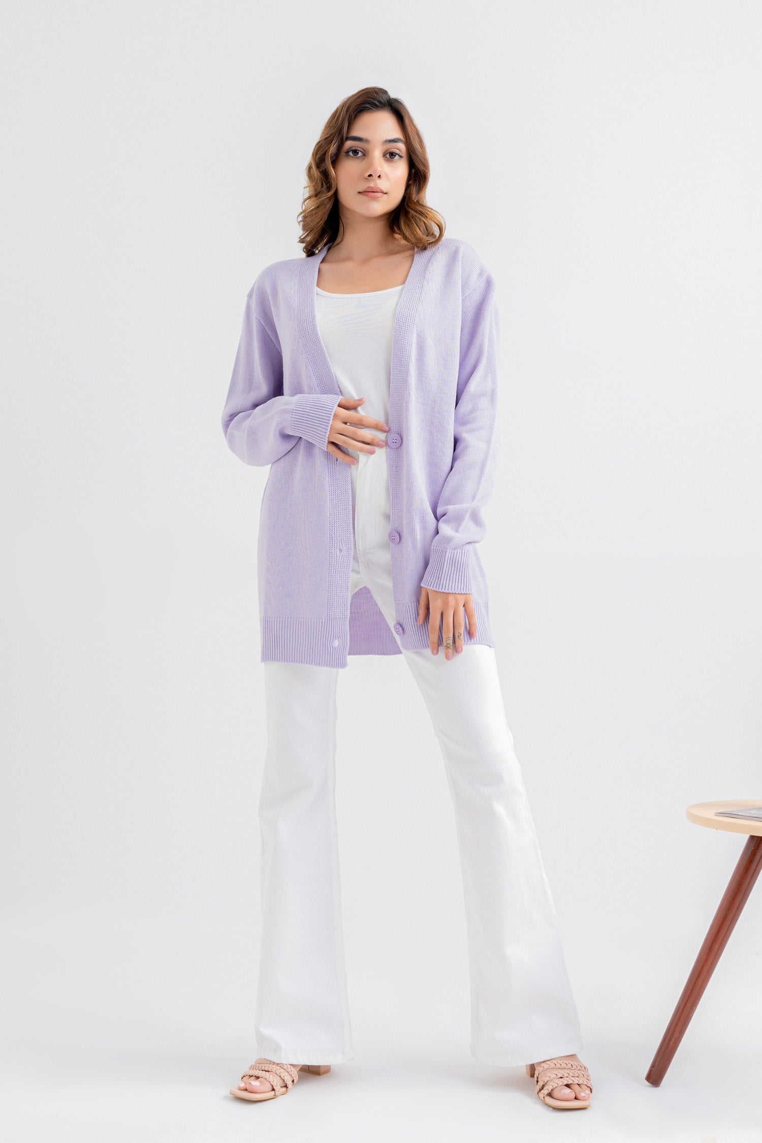 Oversized Lilac Sweater