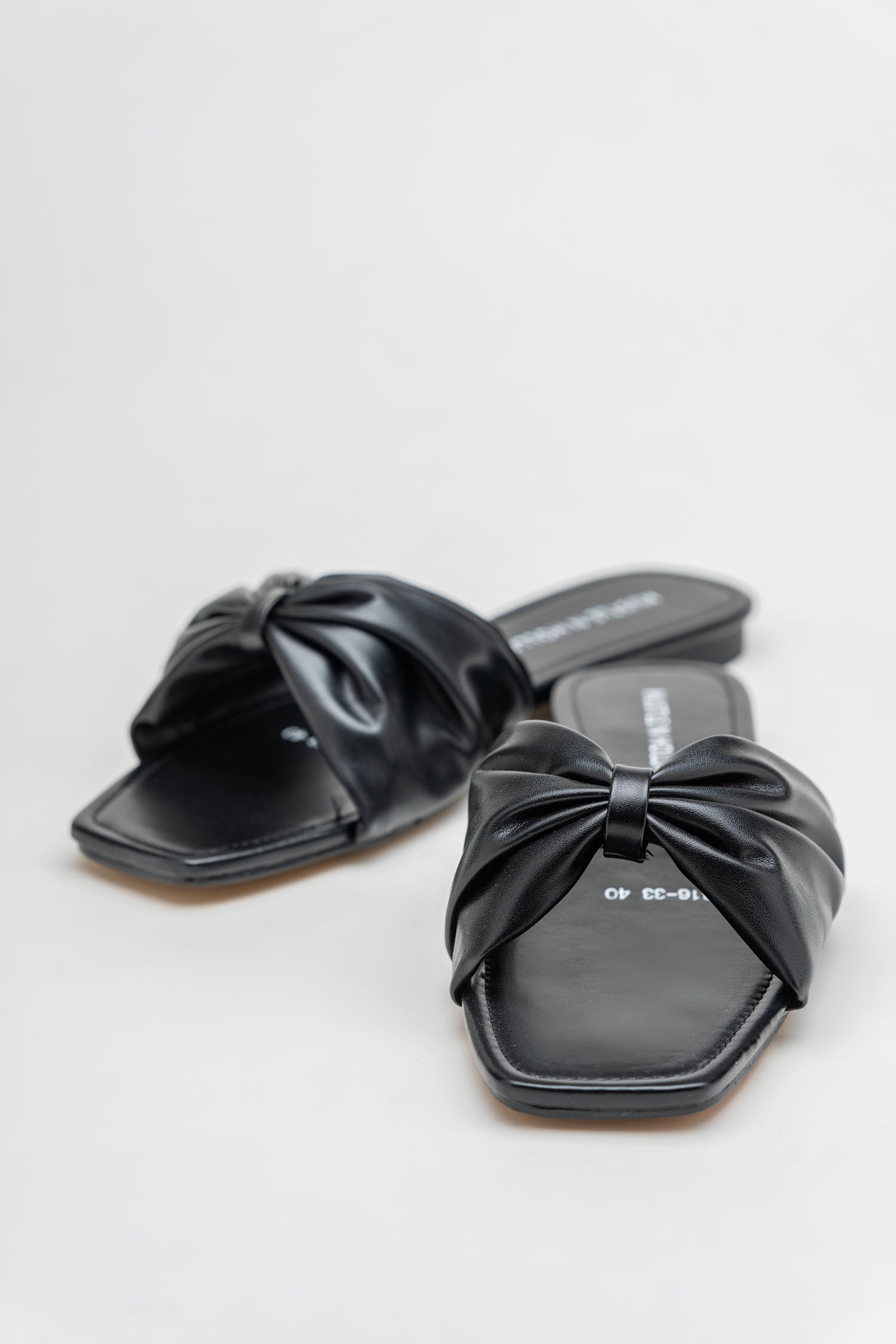 Bow Detail Flats - Hustle N Holla