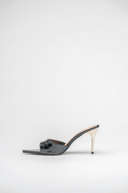 Croc Pointed Toe High Heels (Copy) (Copy) - Hustle N Holla