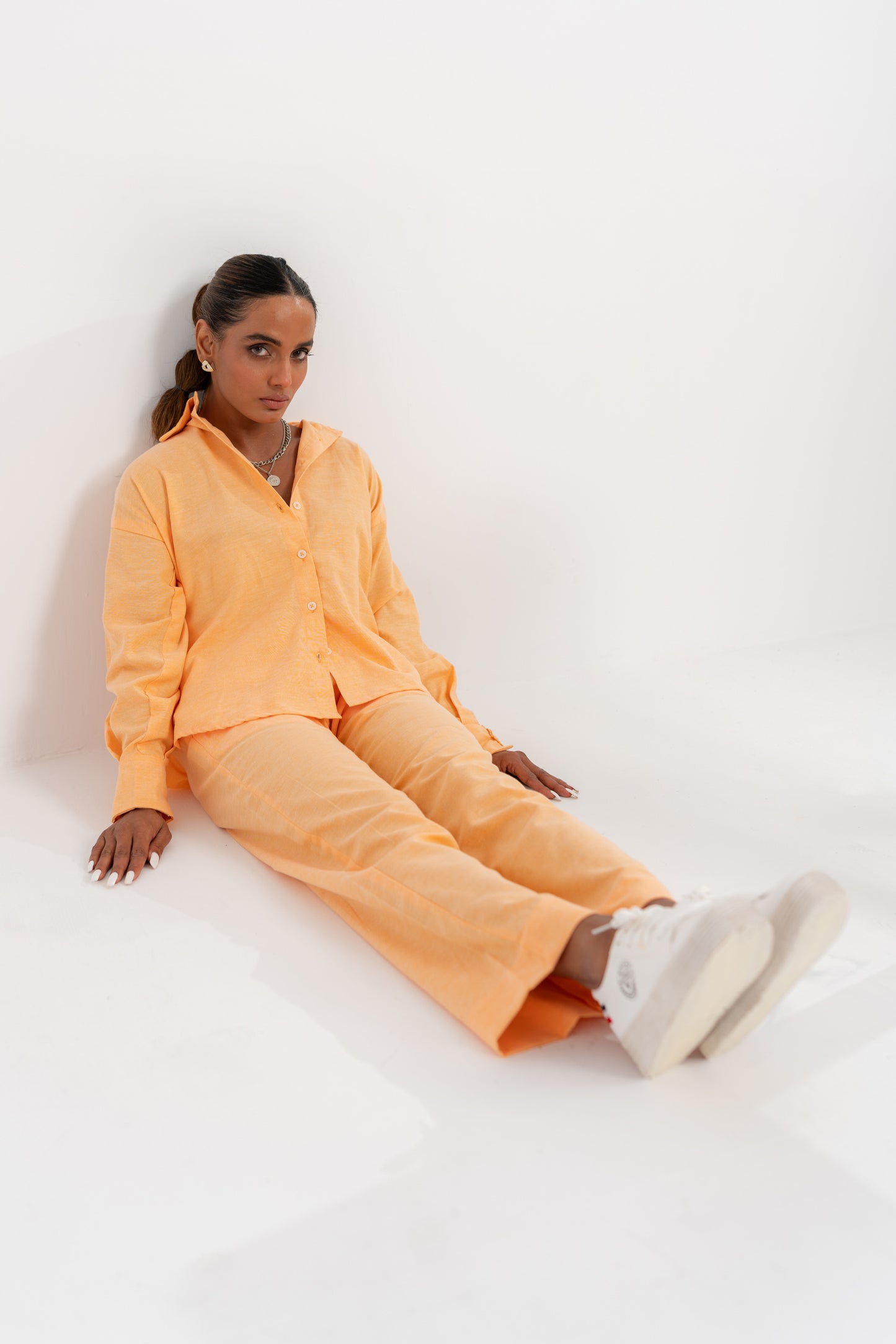 Orange Co ord set - Hustle N Holla