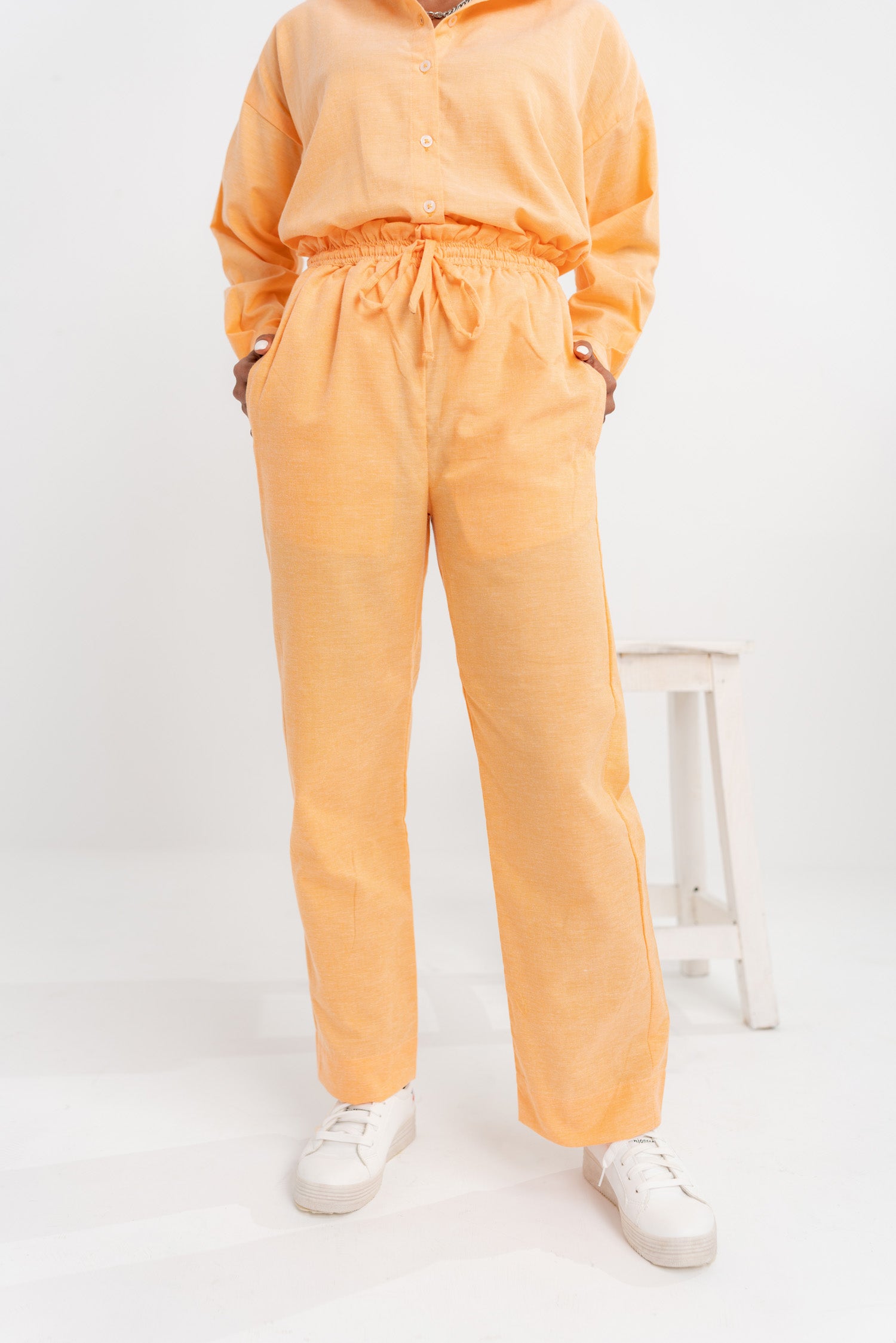 Orange Co ord set - Hustle N Holla