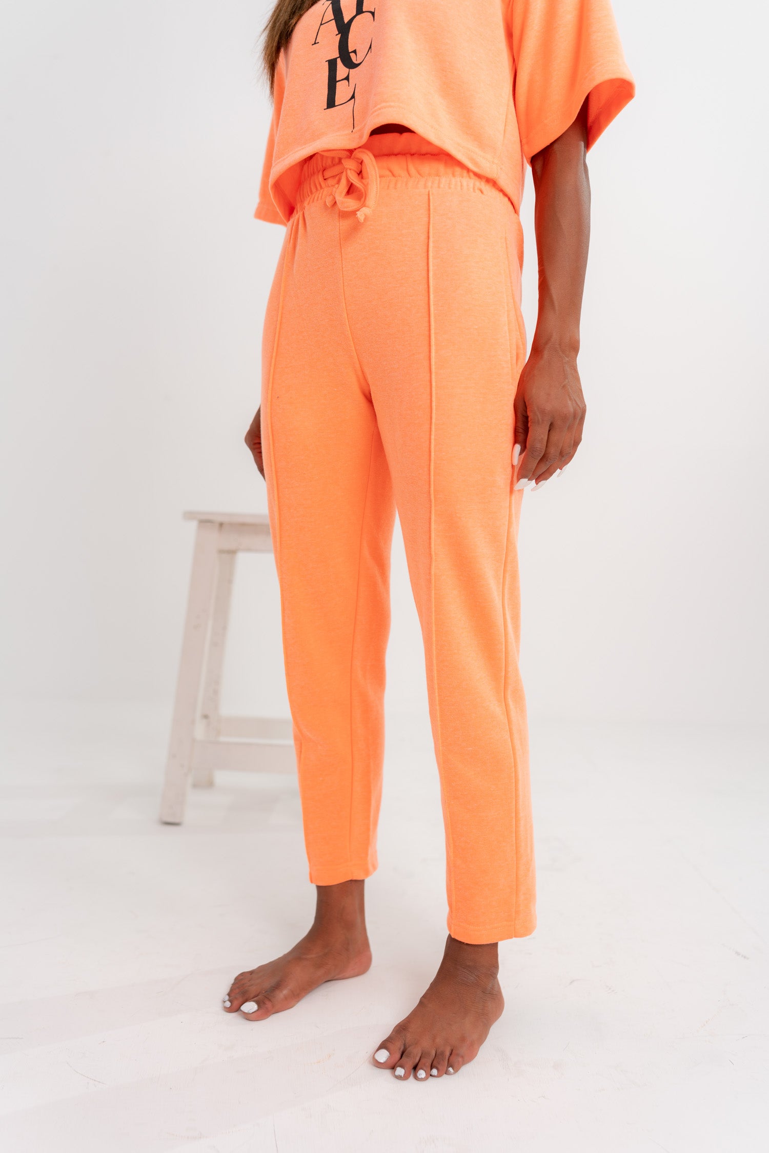 Orange Jogger Pants - Hustle N Holla