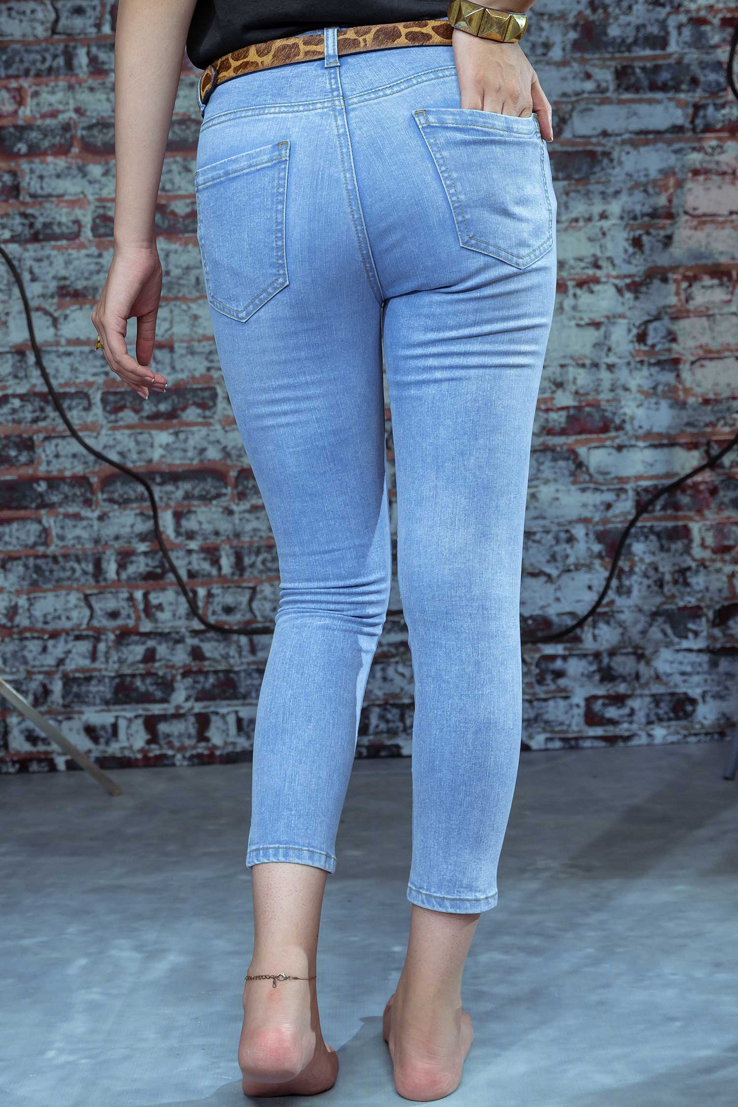 Electropop Lightwash Minor Fault Jeans - Hustle N Holla