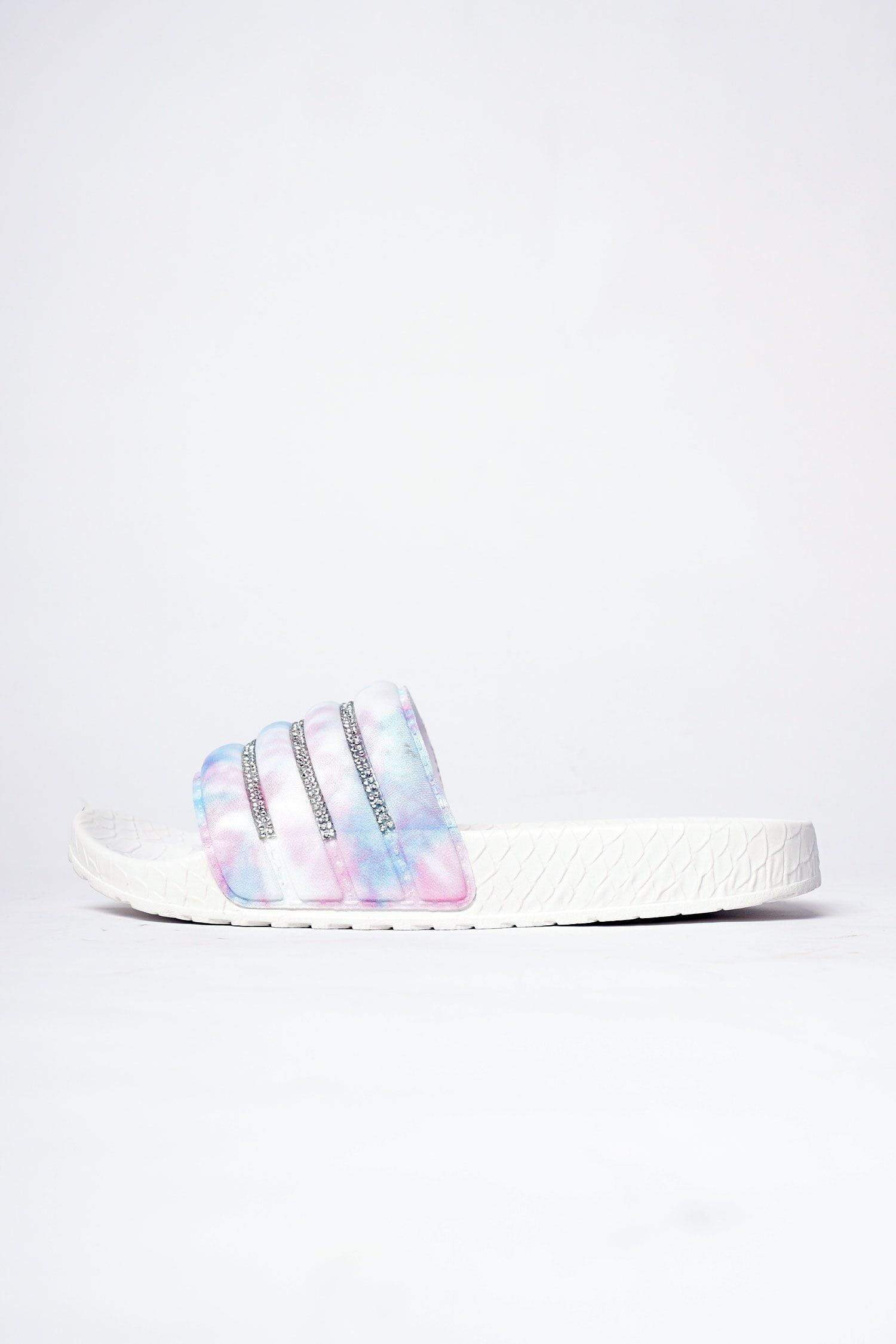 White Isabelle Flats - Hustle N Holla