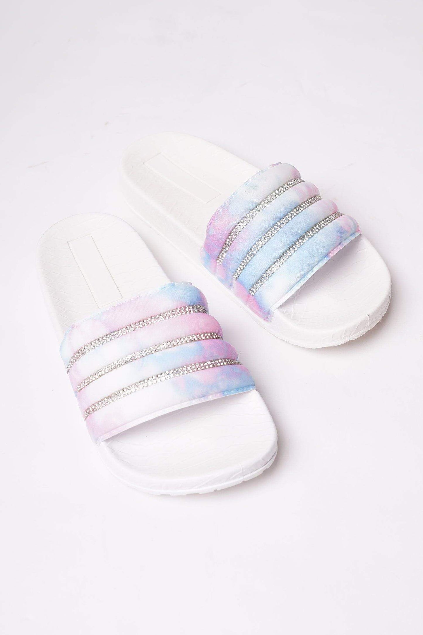 White Isabelle Flats - Hustle N Holla