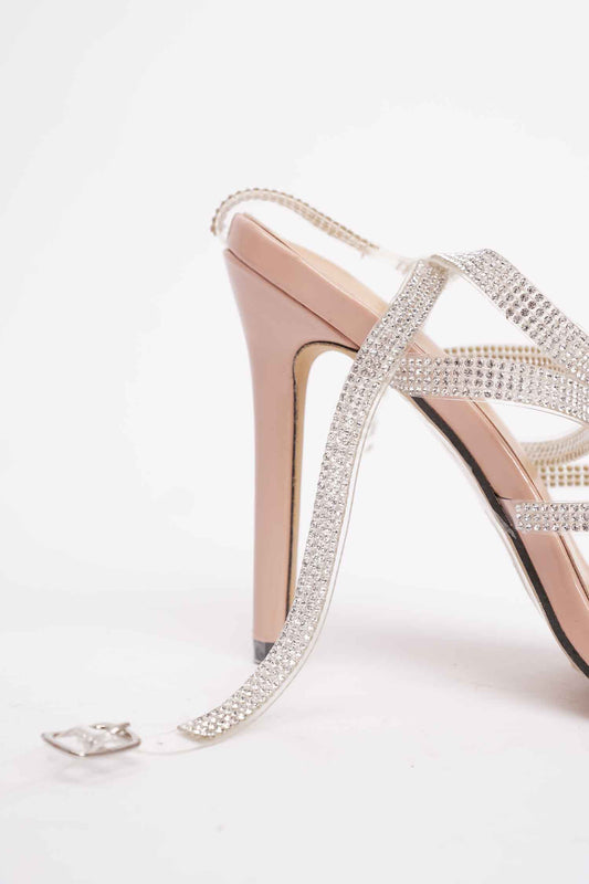 Jazz It Up Beige Heels - Hustle N Holla