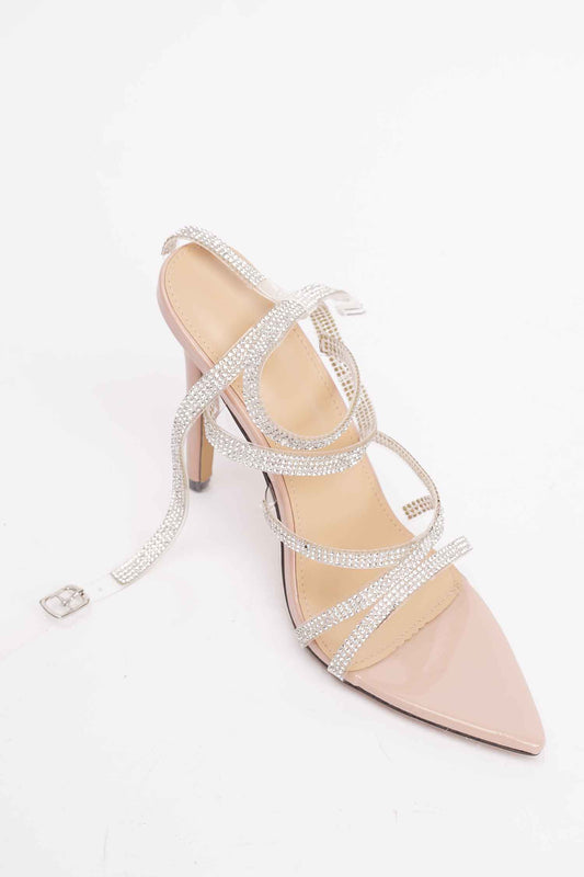 Jazz It Up Beige Heels - Hustle N Holla
