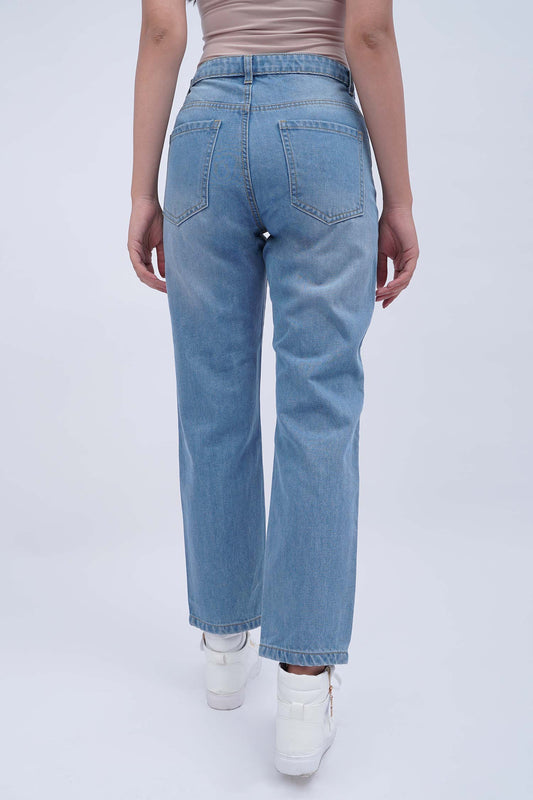 Juniper Blue Lightwash Jeans - Hustle N Holla